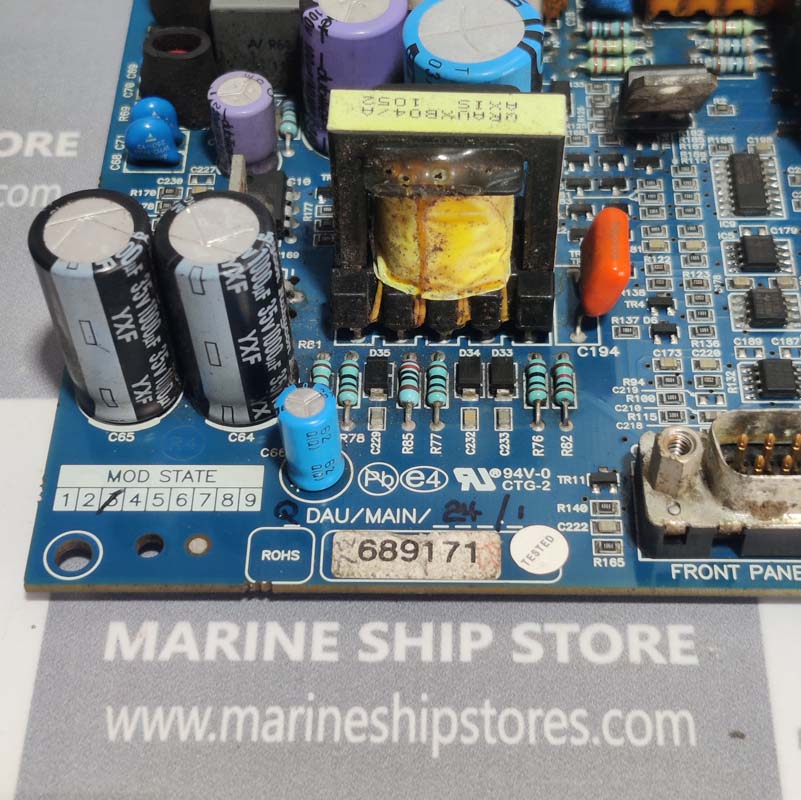 ERSKINE DAU QPCB-5101AM01-4 ALARM UNIT PCB CARD-1 ERSKINE DAU QPCB-5101AM01-4 ALARM UNIT PCB CARD