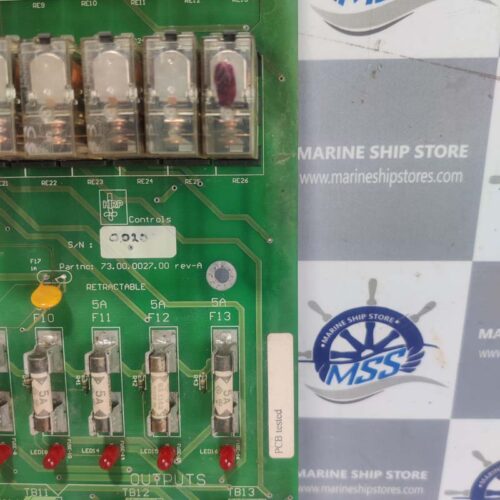 HRP CONTROLS 73.00.0027.00 REV.A PCB