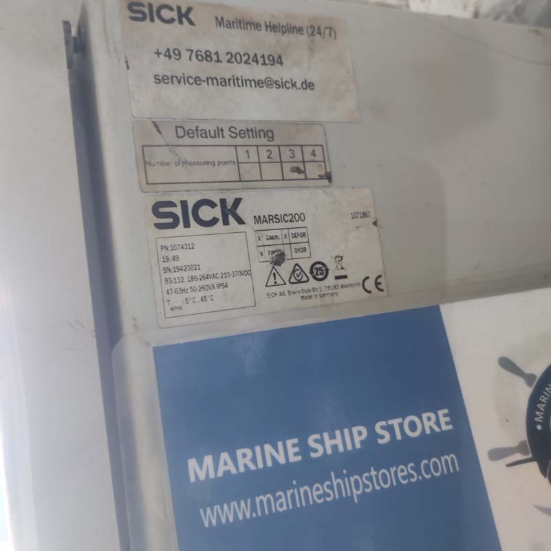 SICK AG MARSIC200 ANALYZER UNIT-8 SICK AG MARSIC200 ANALYZER UNIT