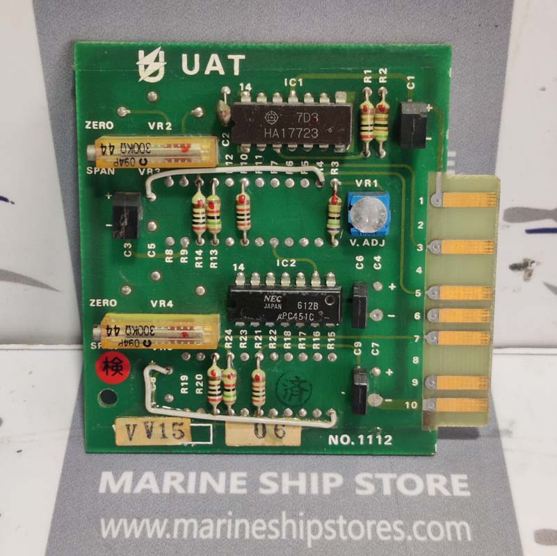 UZUSHIO ELECTRIC UAT-VV15-06-1112 PCB CARD