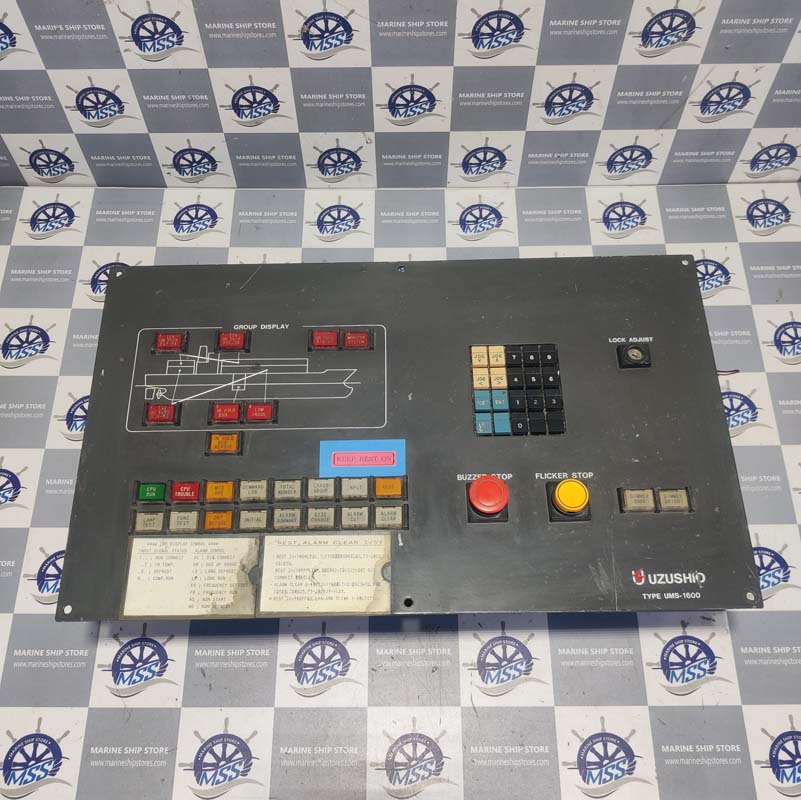 UZUSHIO ELECTRIC UMS-1600 CONTROL PANEL - Marine Ship Store