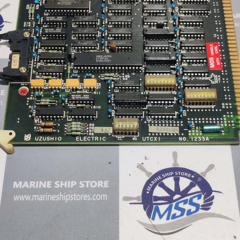 UZUSHIO ELECTRIC UTCX1-1233A PCB CARD