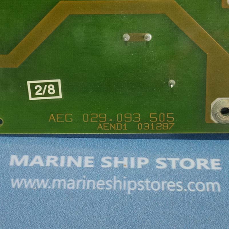 AEG 029.093-505 AEND-1 031287 PCB CARD-2 AEG 029.093-505 AEND-1 031287 PCB CARD