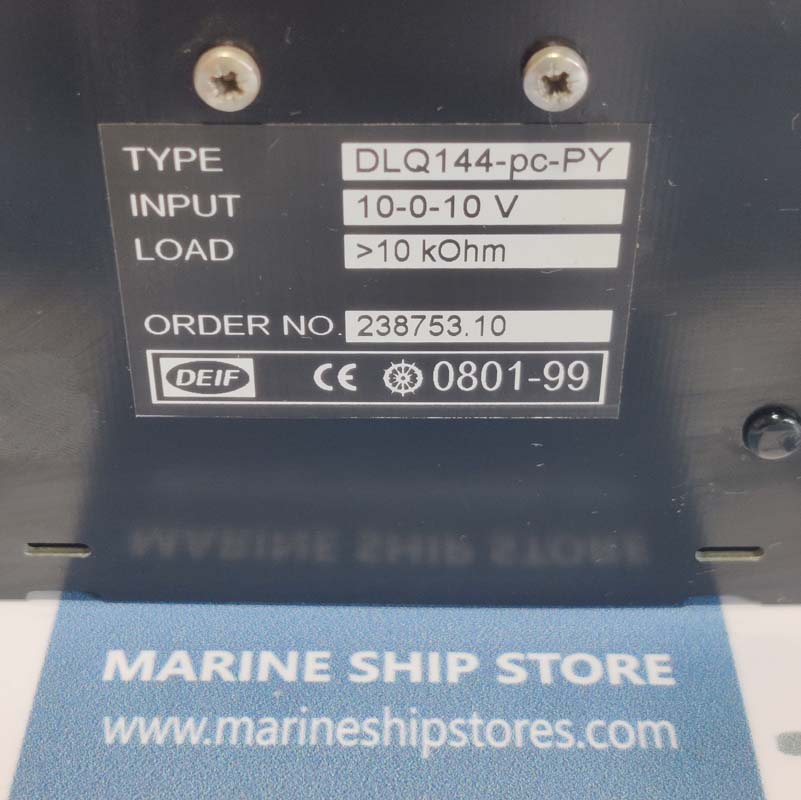 DEIF DLQ144-PC-PY RPM METER