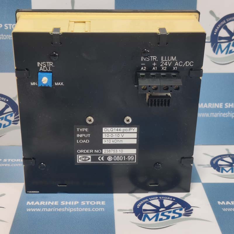 DEIF DLQ144-PC-PY RPM METER