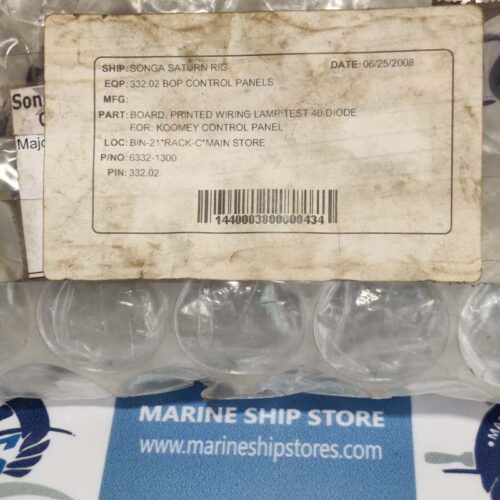 KOOMEY 6332-1300 PRINTED WIRING BOARD ASSY.FLR RELAY BOARD