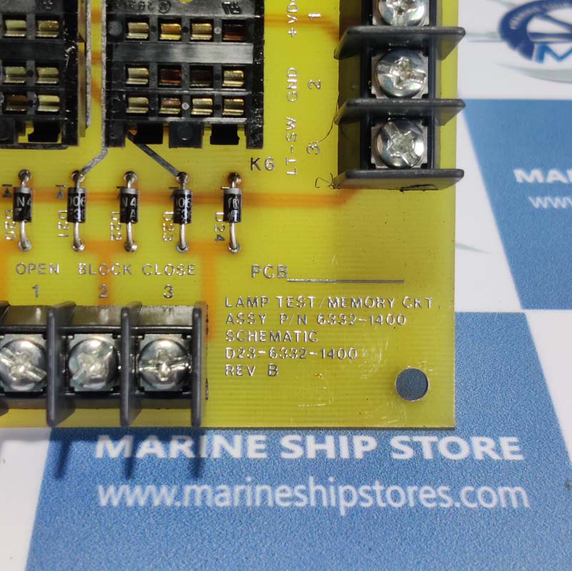 KOOMEY 6332-1400 REV-B PRINTED WIRING BOARD ASSY.FLR RELAY BOARD-1 KOOMEY 6332-1400 REV-B PRINTED WIRING BOARD ASSY.FLR RELAY BOARD