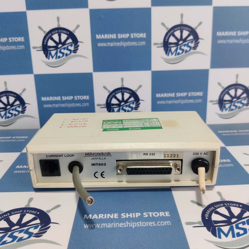 MIKROTEKNIK INT-803 DATA EQUIPMENT-1 MIKROTEKNIK INT-803 DATA EQUIPMENT