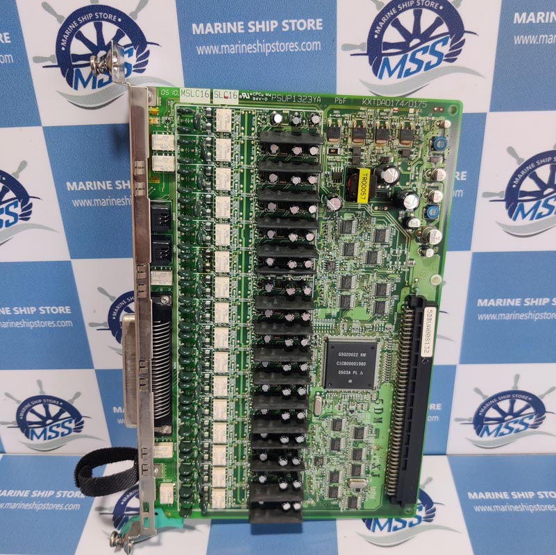 PANASONIC SLC-16 PSUP-1323YA KX-TDA0174-0175 16-PORT SINGLE LINE EXTENSION CARD-2 PANASONIC SLC-16 PSUP-1323YA KX-TDA0174-0175 16-PORT SINGLE LINE EXTENSION CARD