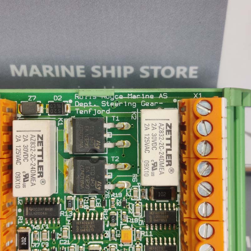 ROLLS ROYCE MARINE DEPT. STEERING GEAR TENFJORD 5880-PC1028 REV-C PCB MODULE