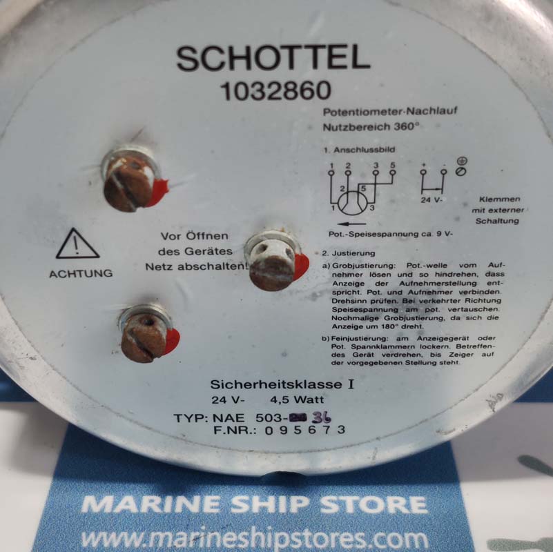 SCHOTTEL NAE-503-24 1032860 THRUST DIRECTION INDICATOR