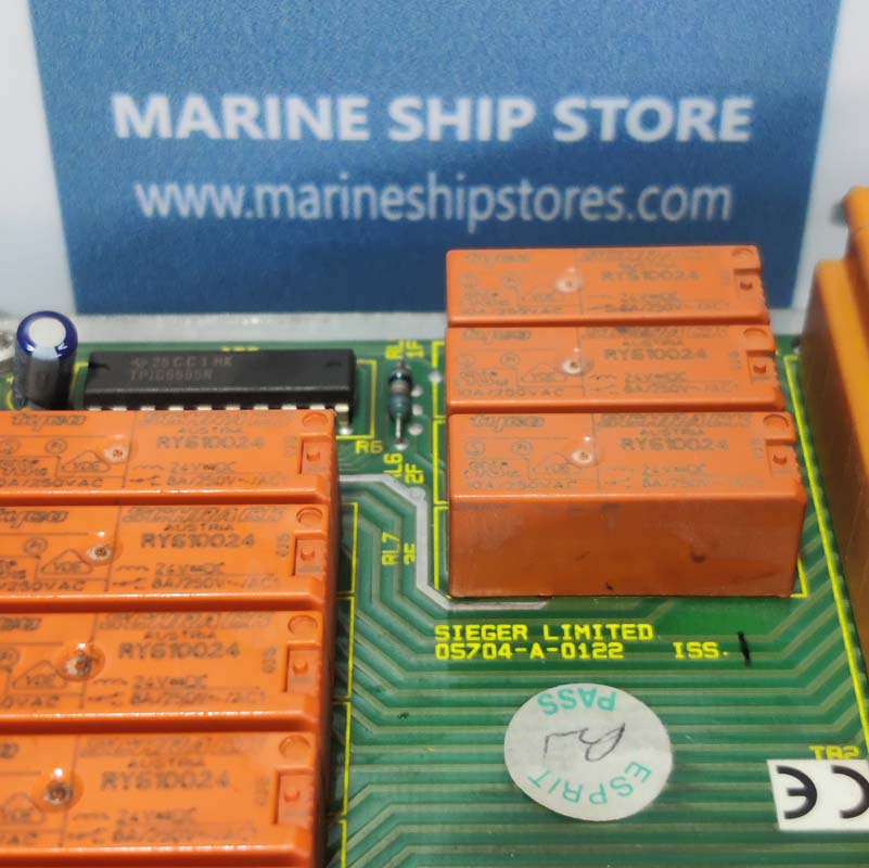 SIEGER LIMITED 05704-C-0101 ISS-3 PCB CARD