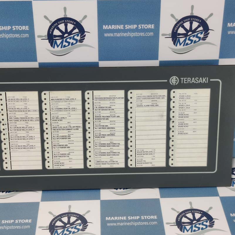 TERASAKI TFE-2000 021471 A205.2 DAD-1-4 DATA ACQUISITION DISPLAY