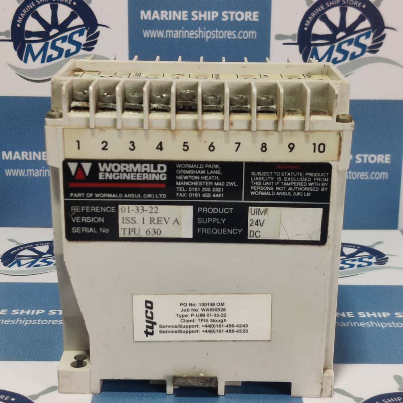 TYCO UIM-6005-2 OIL MIST DETECTOR