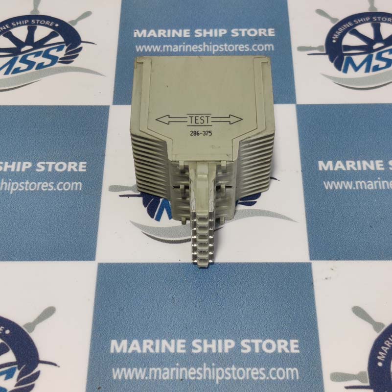 WAGO 286-375 PLUG-IN SWITCHING RELAY TERMINAL MODULE-2 WAGO 286-375 PLUG-IN SWITCHING RELAY TERMINAL MODULE