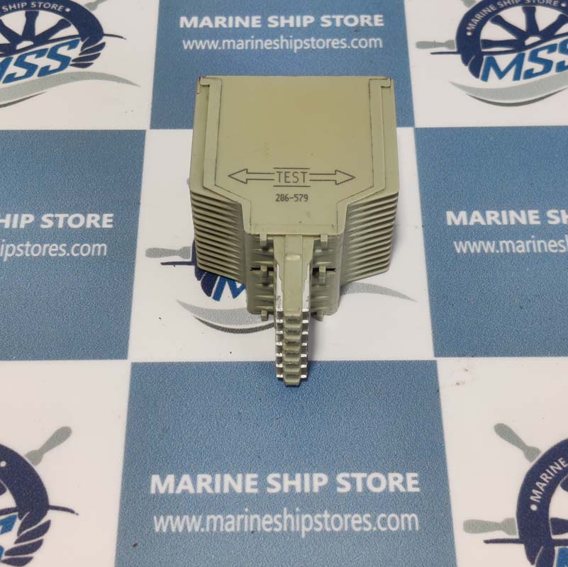 WAGO 286-579 PLUG-IN SWITCHING RELAY TERMINAL MODULE-2 WAGO 286-579 PLUG-IN SWITCHING RELAY TERMINAL MODULE