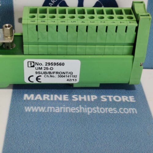 PHOENIX CONTACT UM-25D 9SUB-B-FRONT-Q INTERFACE MODULE