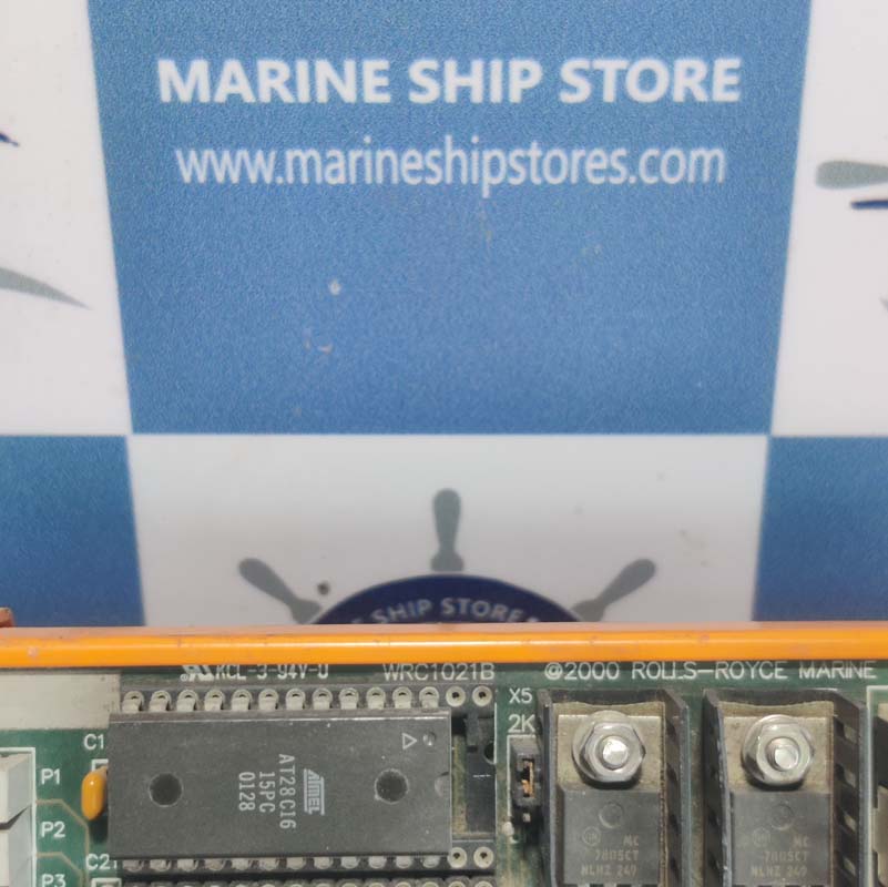ROLLS-ROYCE MARINE AS-BRATTVAAG WRC1021B CONTROLLER BOARD