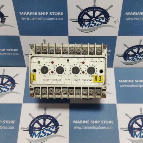 SELCO T-2500 3 PHASE SHORT CIRCUIT OVER CURRENT RELAY
