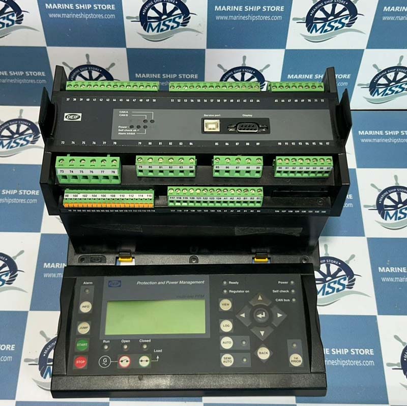 DEIF PPM-3-DG PART NO-100177276.10 PROTECTION AND POWER MANAGEMENT WITH DISPLAY
