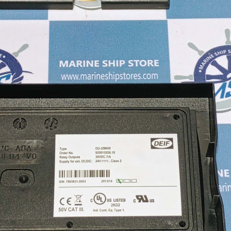 DEIF PPM-3DG-920015536.10 PROTECTION AND POWER MANAGEMENT SYSTEM