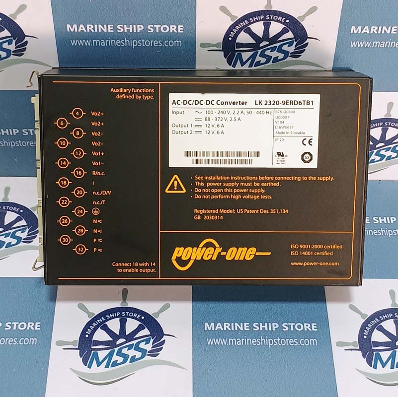 POWER-ONE LK2320-9ERD6TB1 AC-DC DC-DC CONVERTER
