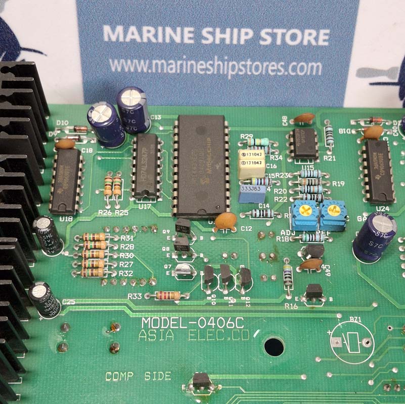 ASIA ELECTRONIC MODEL-0406C PCB BOARD-1 ASIA ELECTRONIC MODEL-0406C PCB BOARD