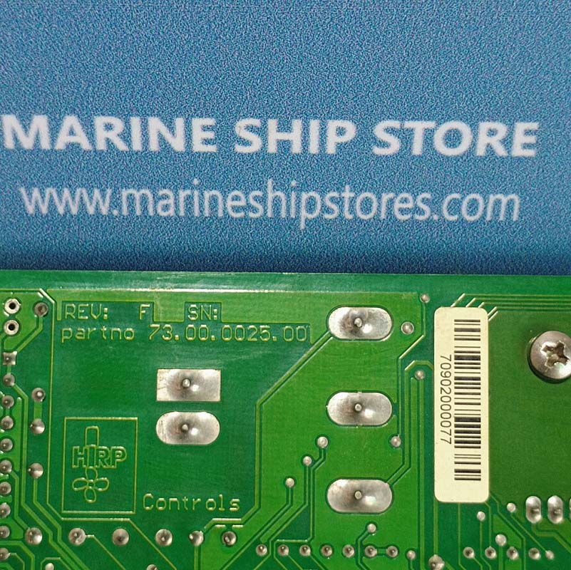 HRP CONTROLS 73.00.0025.00 REV.F PCB CARD
