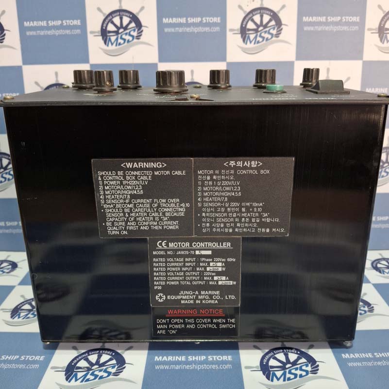 JUNG-A MARINE JAW2S-705 WIPER CONTROL MOTOR CONTROLLER-3 JUNG-A MARINE JAW2S-705 WIPER CONTROL MOTOR CONTROLLER