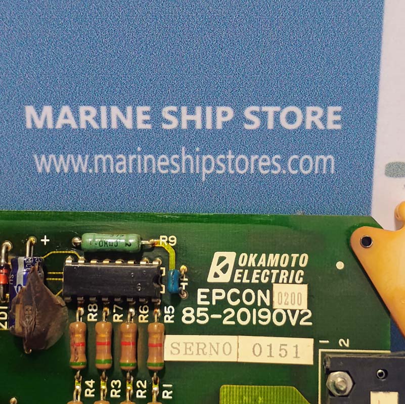 OKAMOTO ELECTRIC EPCON-85-20190V2 PCB CARD-1 OKAMOTO ELECTRIC EPCON-85-20190V2 PCB CARD