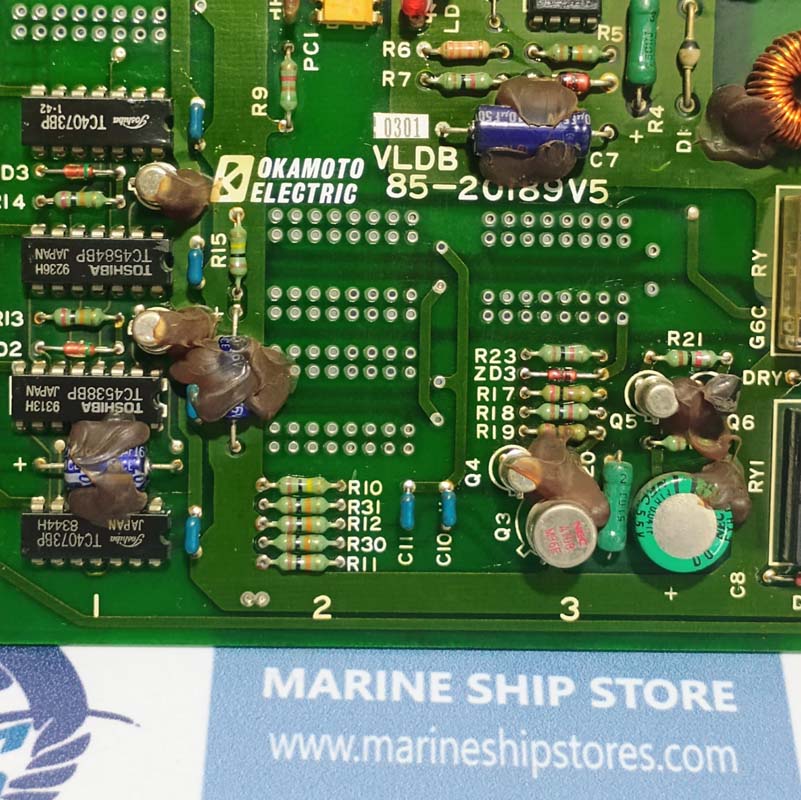 OKAMOTO ELECTRIC VLDB-85-20189V5 PCB CARD
