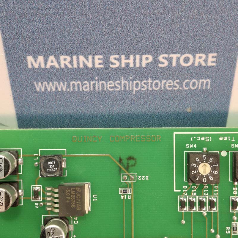 QUINCY COMPRESSOR 140265-9A ASSEMBLY ANNUNCIATOR BOARD