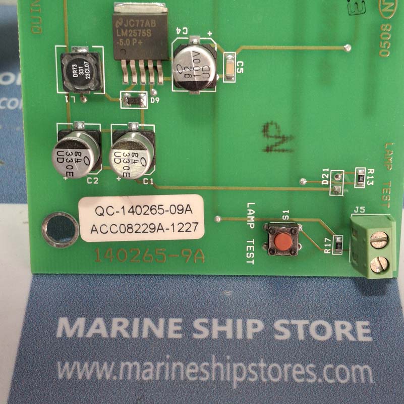 QUINCY COMPRESSOR 140265-9A ASSEMBLY ANNUNCIATOR BOARD