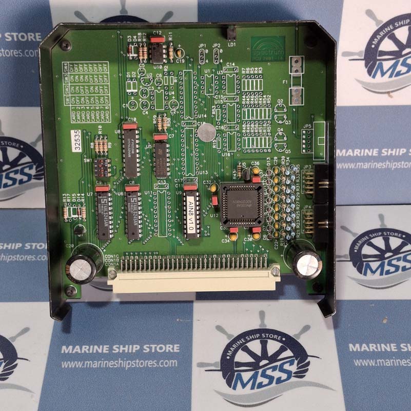 SPECTRUM COMMUNICATIONS TELE-FLEX TF-AIN-08 8-SINGLE-ENDED ANALOG INPUTS CARD copy