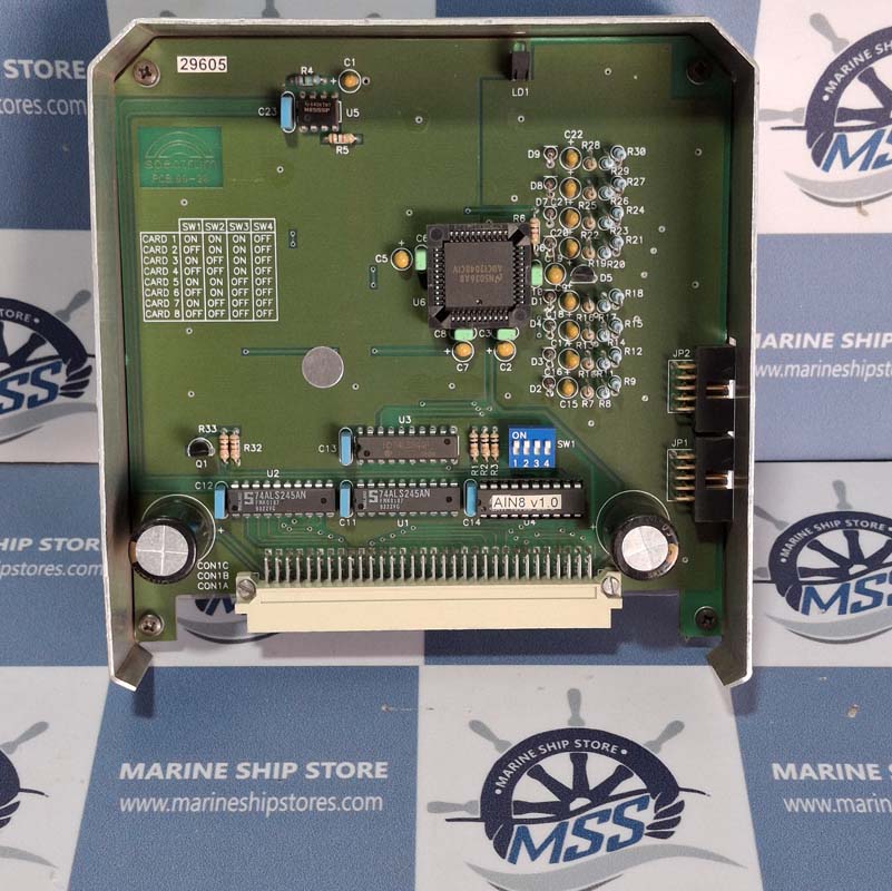 SPECTRUM COMMUNICATIONS TELE-FLEX TF-AIN-08 SINGLE-ENDED ANALOG INPUTS CARD copy