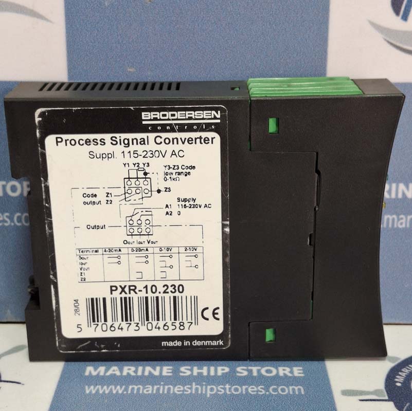 BRODERSEN PXR-10.230 PROCESS SIGNAL CONVERTER