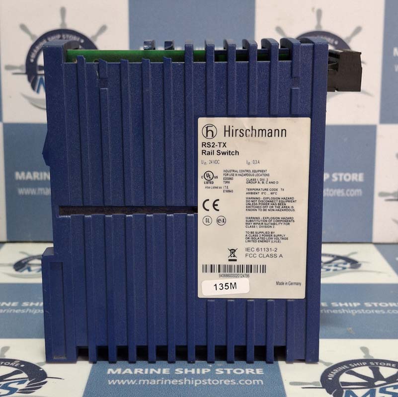 HIRSCHMANN RS2-TX RAIL SWITCH