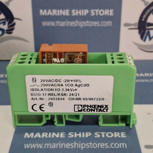 PHOENIX CONTACT EMG-17-REL-KSR-24-21 RELAY MODULE