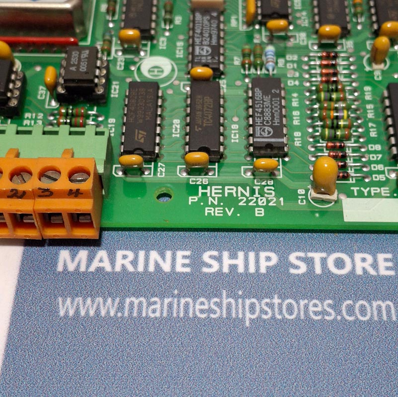 HERNIS SCAN SYSTEM 22021 REV-B PCB CARD