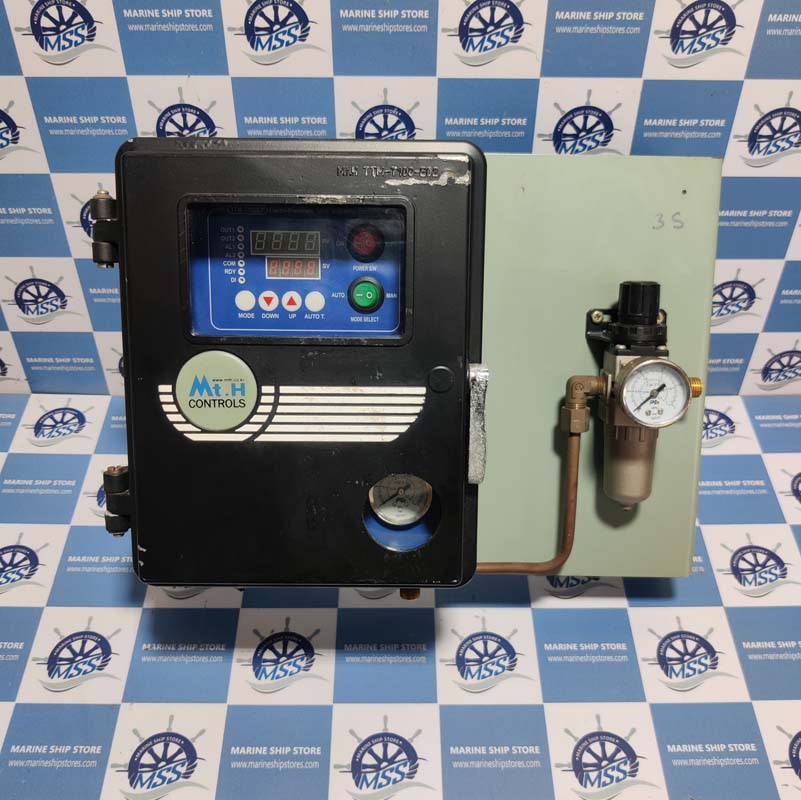 MT.H CONTROLS TTM-T100EP ELECTRO-PNEUMATIC TEMP INDICATING CONTROLLER