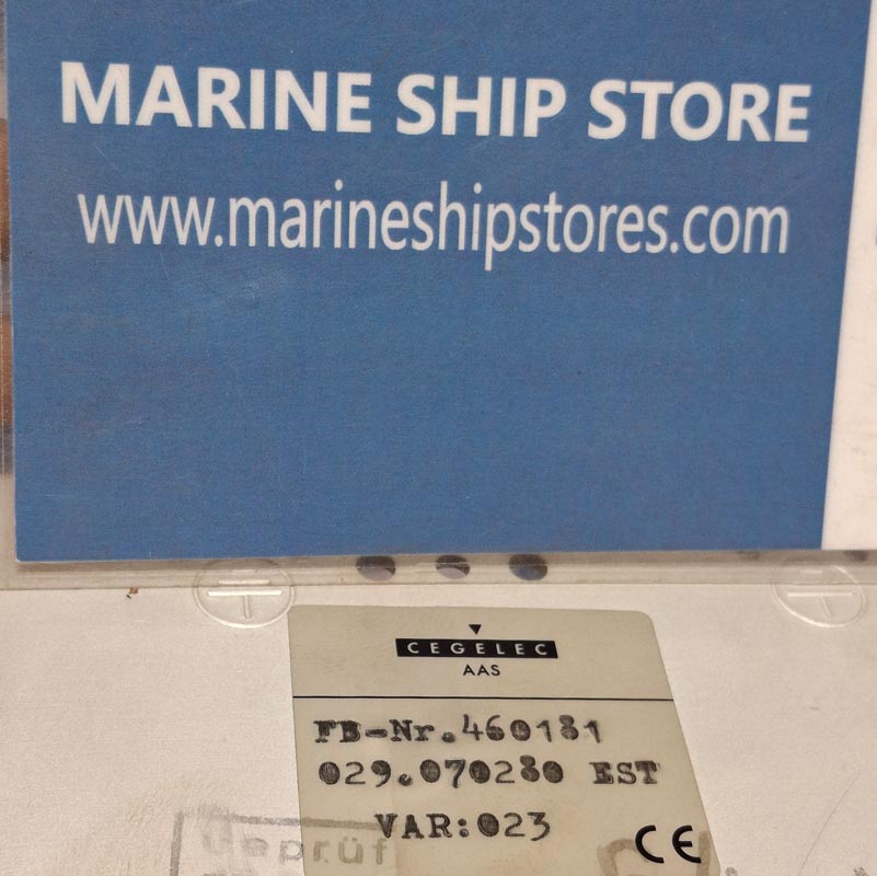 CEGELEC AAS 460181 029.070280 EST VAR-023 PANEL-3 CEGELEC AAS 460181 029.070280 EST VAR-023 PANEL