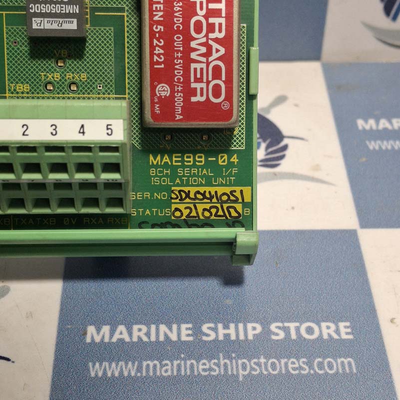 ALSTOM POWER CONVERSION MAE99-04 BECH SERIAL I/F ISOLATION UNIT