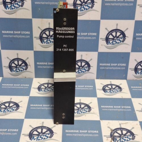 MACGREGOR HAGGLUNDS PC 214 1357-805 PUMP CONTROL PCB CARD