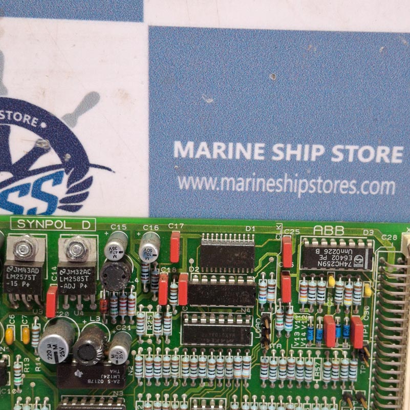 ABB SYNPOL D 3DDE-300-406 CMA-126 AE-7 PCB CARD-1 ABB SYNPOL D 3DDE-300-406 CMA-126 AE-7 PCB CARD