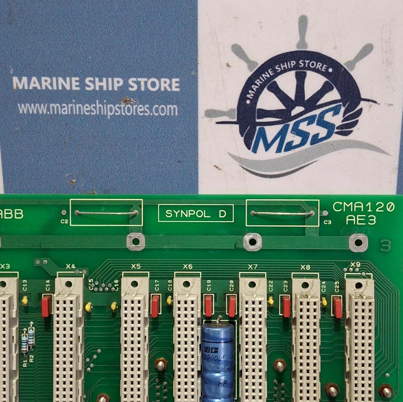 ABB SYNPOL D CMA-120 AE-3 MOTHERBOARD-1 ABB SYNPOL D CMA-120 AE-3 MOTHERBOARD
