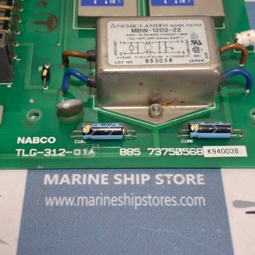NABCO TLG-312-01A 885-73750568 ENGINE CONTROL & ALARM SYSTEM PCB CARD