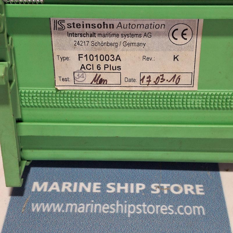 STEIN SOHN ACI-6-PLUS F101003A REV-K ANALOG INPUT MODULE-2 STEIN SOHN ACI-6-PLUS F101003A REV-K ANALOG INPUT MODULE