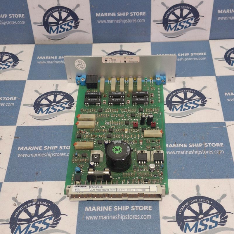 REXROTH VT3000-36 R900020298 AMPLIFIER CARD-3 REXROTH VT3000-36 R900020298 AMPLIFIER CARD