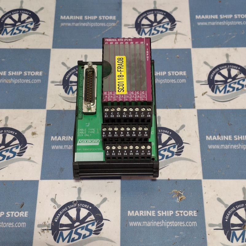 FOXBORO INVENSYS FBM203 P0916KF-0B INPUT PROCESS CONTROL EQUIPMENT