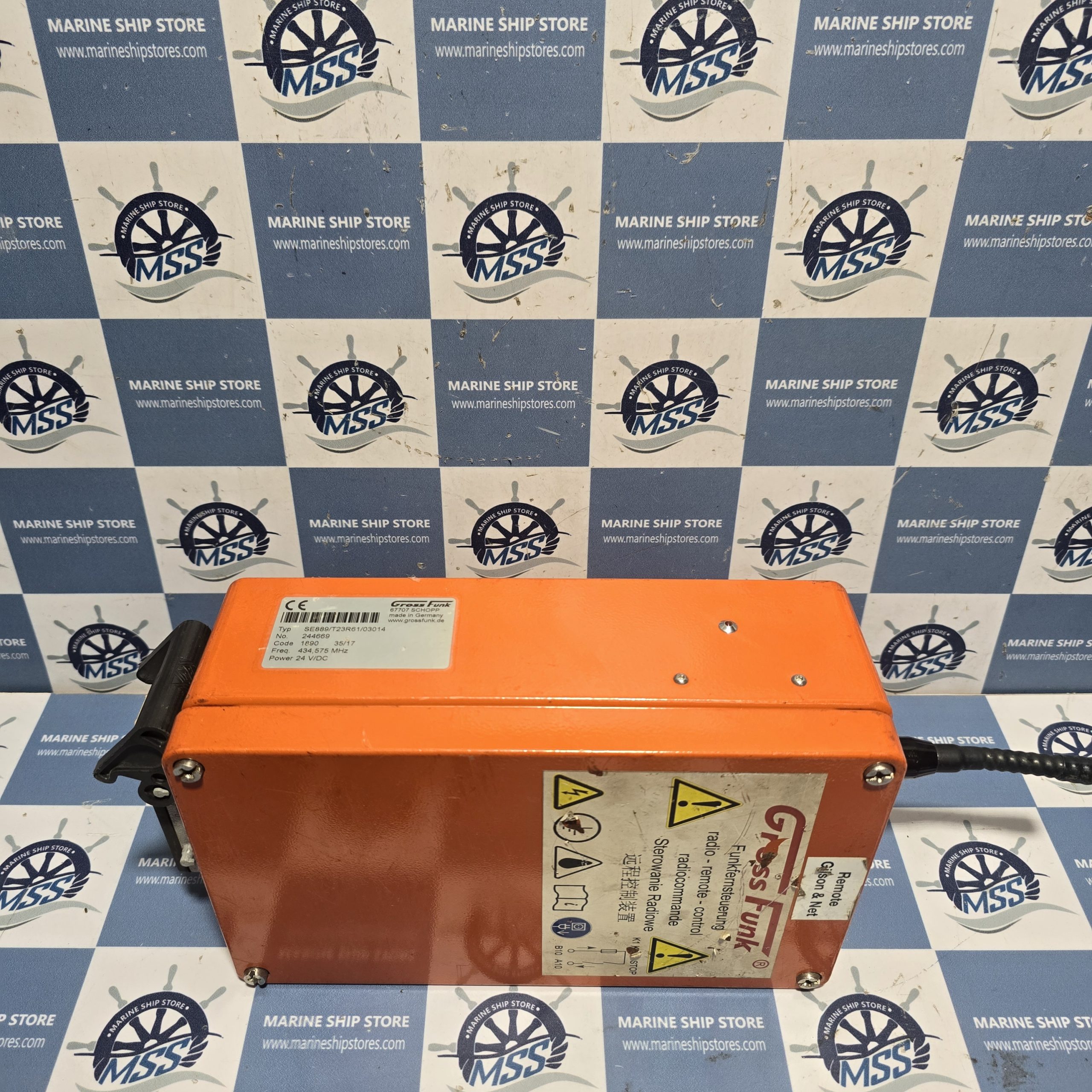 GROSS FUNK SE889-T23R61-03014 REMOTE CONTROL RECEIVER